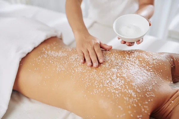 Masajes Exfoliación Espalda